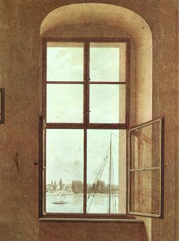 卡斯帕爾 大衛 弗裡德裡希 View from the Painter's Studio 卡斯帕爾 大衛 弗裡德裡希 View from the Painter's Studio